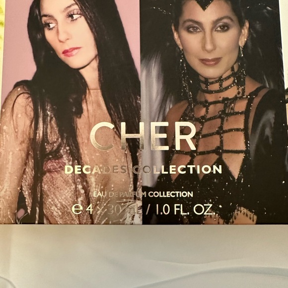 Cher decades collection perfume 1.0 fl oz set 4 60s-90s NOS sealed Scent Beauty - Picture 3 of 8